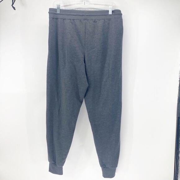 Reebok grey sweats joggers draw string waist casual athletic performance sz L - Picture 7 of 7